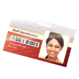 Glossy Pouches - ID Tag punched with clip, 5 mil, 25 pk__ID punch red LF.png